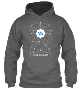 Steemit blockchain hoodie