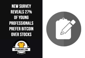 New Survey Reveals 27% Of Young Professionals Prefer Bitcoin Over Stocks