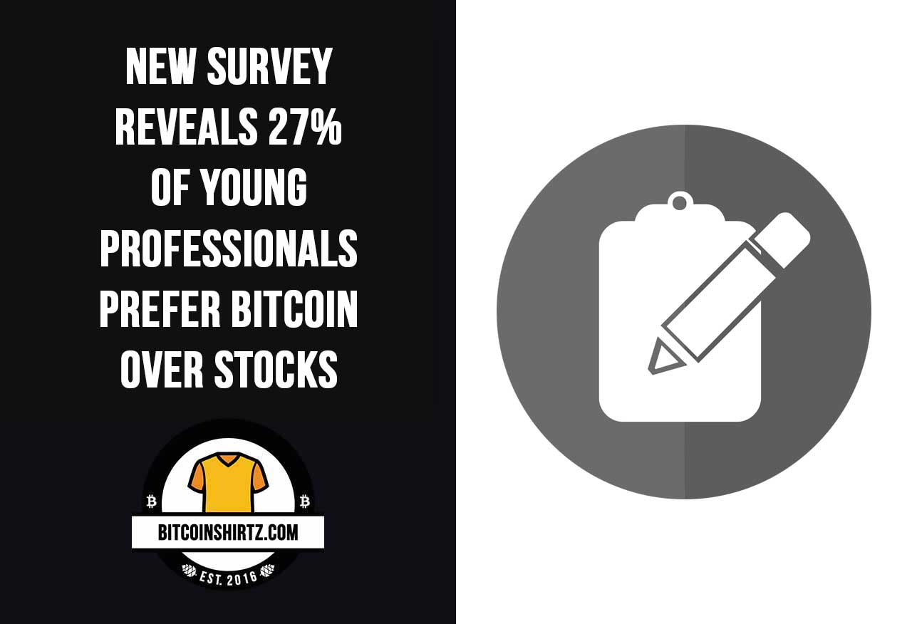 New Survey Reveals 27% Of Young Professionals Prefer Bitcoin Over Stocks